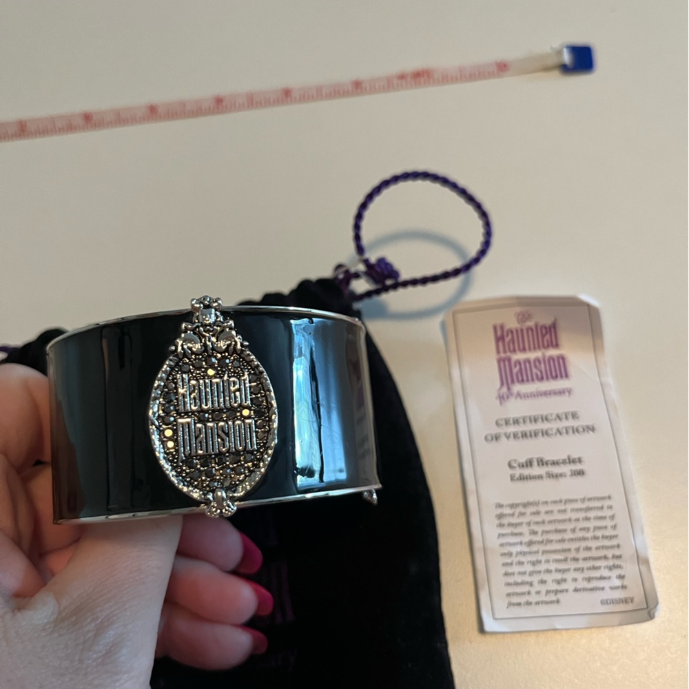 Authentic haunted mansion Disney bracelet
